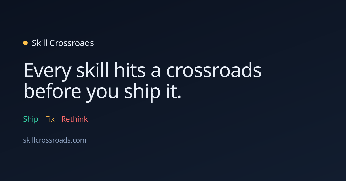 skillcrossroads.com image